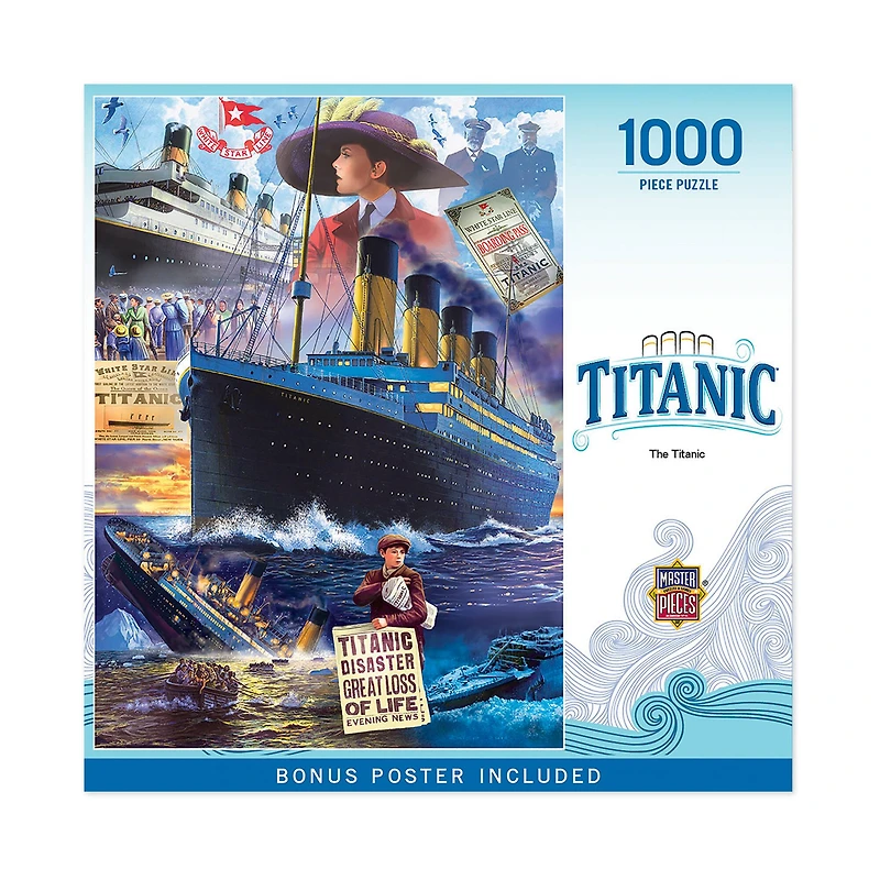 The Titanic - Collage Puzzle: 1000 Pcs