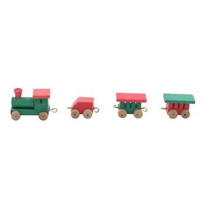 Mini Wooden Train Decorations by Ashland®