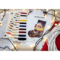 Letistitch Christmas Miracle Stocking Counted Cross Stitch Kit