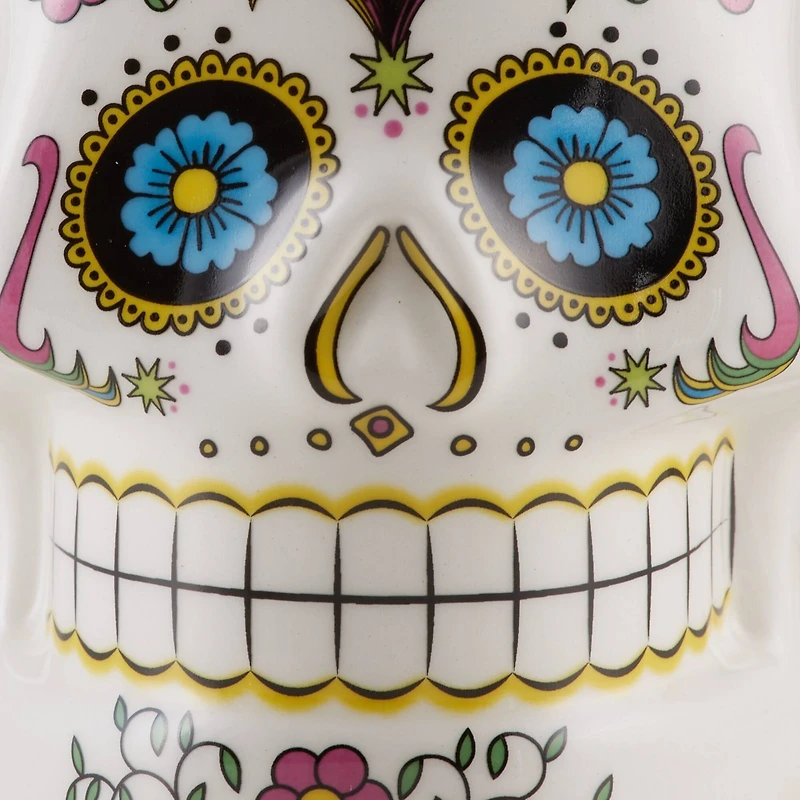 DII® Sugar Skull Ceramic Mugs, 2ct.