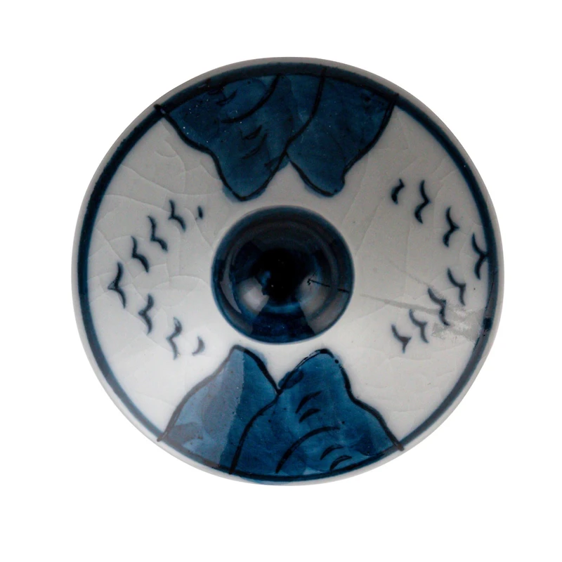 Hello Honey® 4.5" Blue Blossom Enchantment Stoneware Jar Set