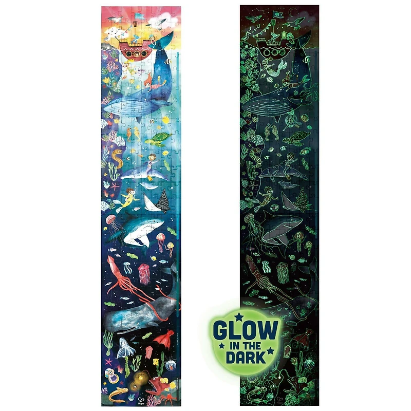 Hape Giant Ocean Life Glow-In-The-Dark Puzzle