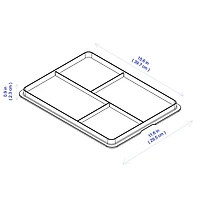 Reversible Lexington Cart Topper by Simply Tidy™
