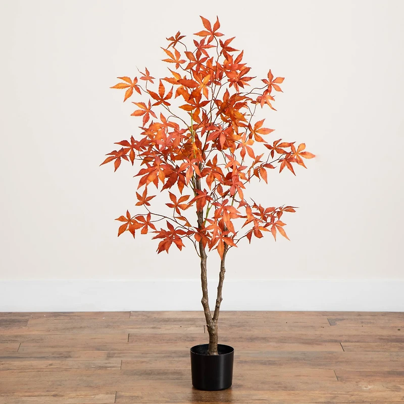 4ft. Autumn Japanese Maple Artificial Fall Tree