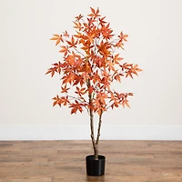 4ft. Autumn Japanese Maple Artificial Fall Tree