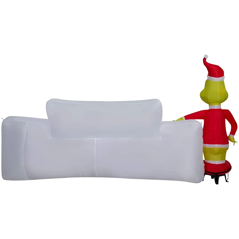 9ft. Airblown® Inflatable Christmas Grinch with Merry Grinchmas Sign
