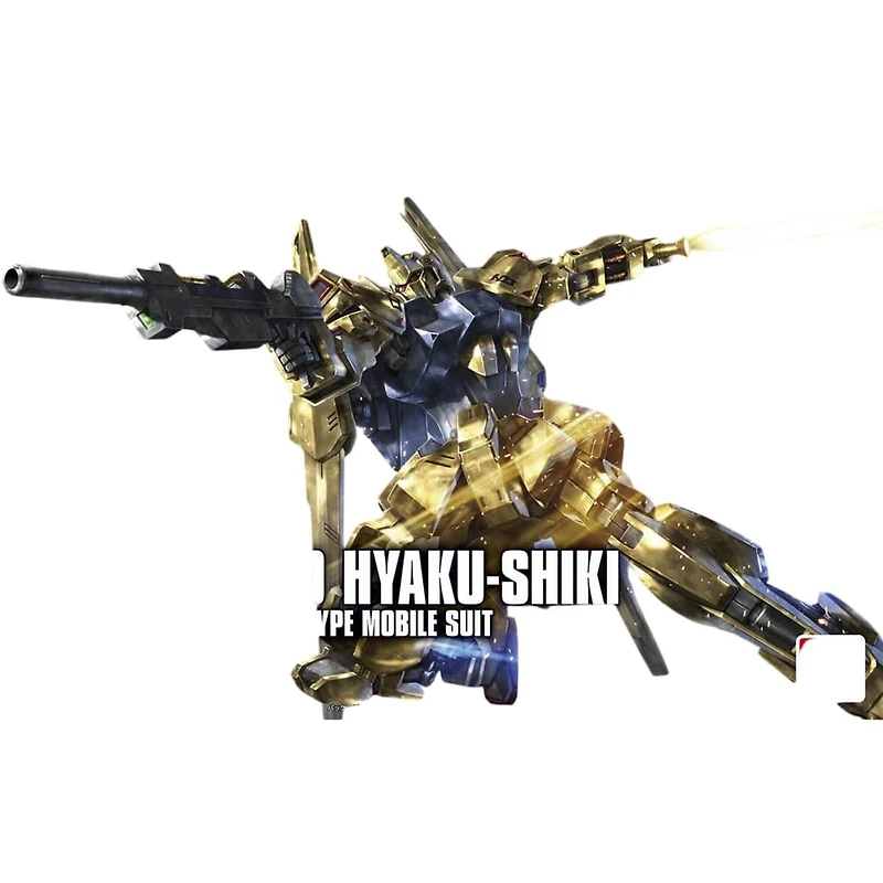 Mobile Suit Zeta Gundam HGUC MSN-00100 Hyaku-Shiki 1/144 Scale Model Kit