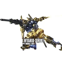 Mobile Suit Zeta Gundam HGUC MSN-00100 Hyaku-Shiki 1/144 Scale Model Kit