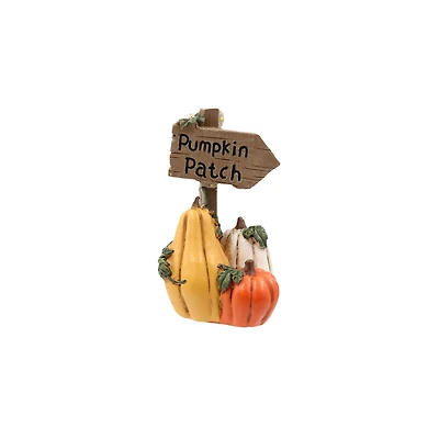 Mini LED Pumpkin Patch Sign Decoration by Ashland®