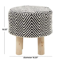 Wood Bohemian Stool
