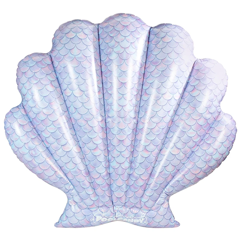 PoolCandy Mermaid Giant 60" Shell Island Float