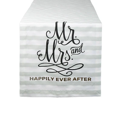 72" Mr. & Mrs. Table Runner