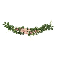 6ft. Peony & Rose Centerpiece Garland by Ashland®