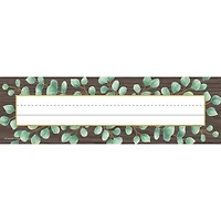 Teacher Created Resources Eucalyptus Flat Name Plates, 6 Packs of 36