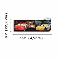 RoomMates Disney Pixar Cars Piston Cup Racing Peel & Stick Border