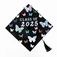 Holographic Butterfly Graduation Cap Stickers by Recollections™