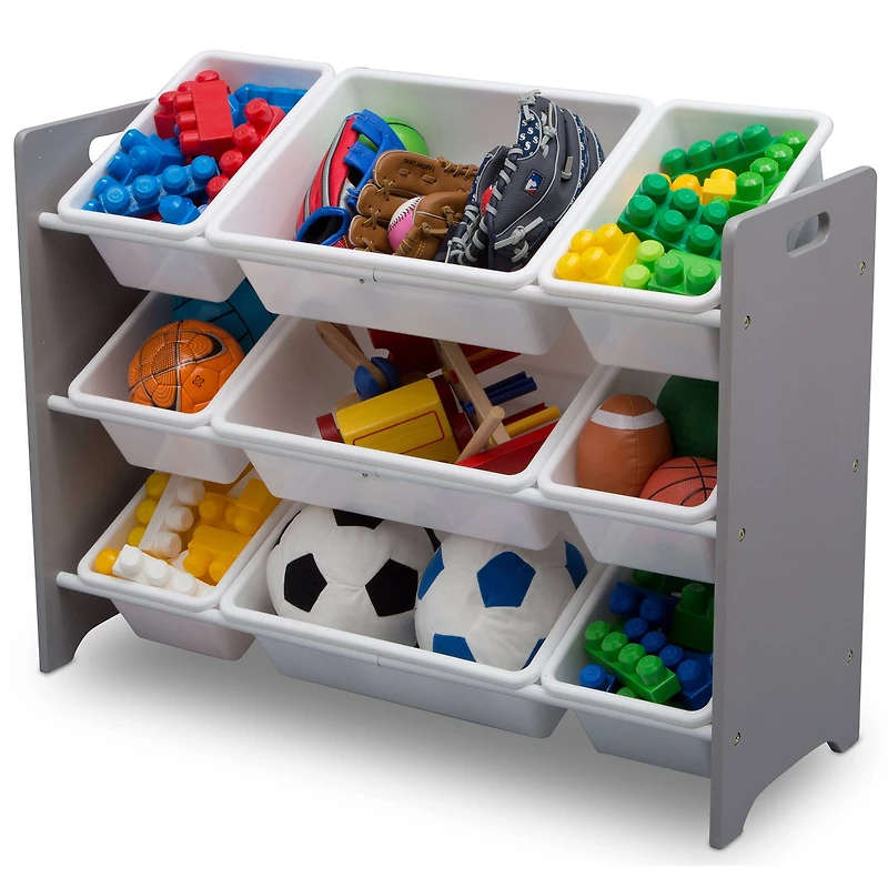 My Size 9 Plastic Bin Toy Organizer