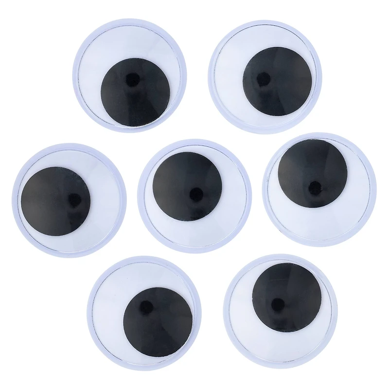 12 Packs: 34 ct. (408 total) 24mm Flat Back Wiggle Eyes Value Pack by Creatology™