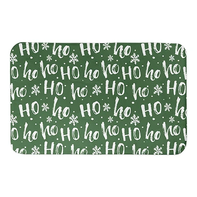 Ho Ho Ho Pattern Bath Mat