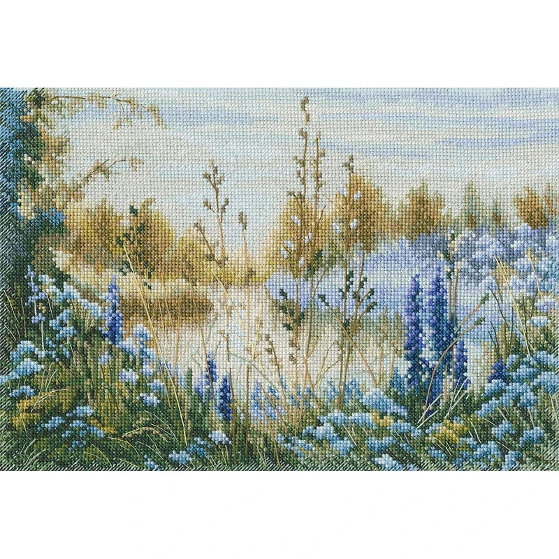 RTO Smoky Lilac Fog Cross Stitch Kit