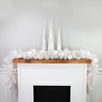 9ft. Warm White LED Artificial Christmas Alaskan Pine Garland