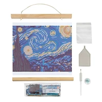 Starry Night with Frame Diamond Art Kit by Make Market®