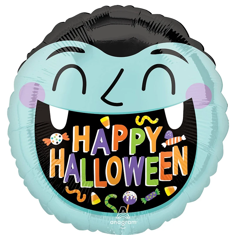 17" Haunted Manor Monster Foil Balloon