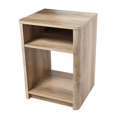 Hello Honey® Coastal Oak End Table with Storage