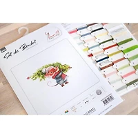 Luca-s Mouse With Fir Tree Counted Cross Stitch Kit