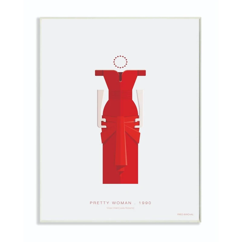 Stupell Industries Pretty Woman Fashion Design Wall Plaque