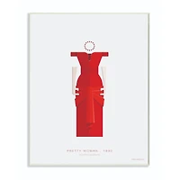 Stupell Industries Pretty Woman Fashion Design Wall Plaque
