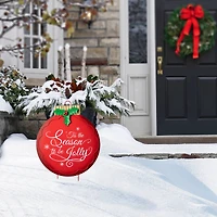 Glitzhome® 3ft. Large Metal Ornament Yard Stake