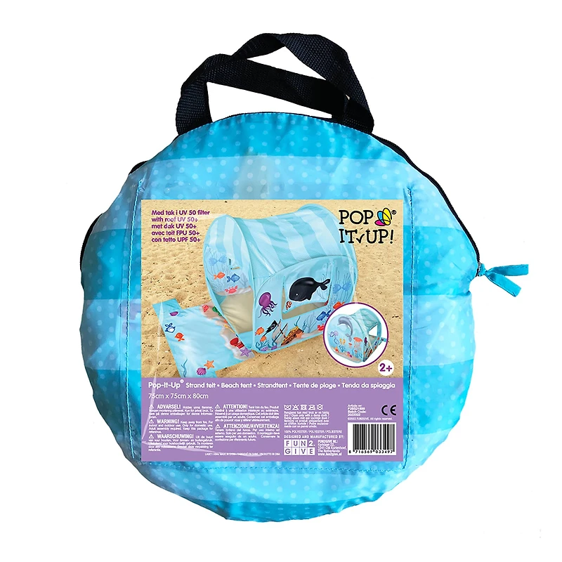 Fun2Give Pop-it-Up® Beach Play Tent Ocean Adventures