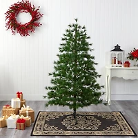 6ft. Unlit Yukon Mixed Pine Artificial Christmas Tree