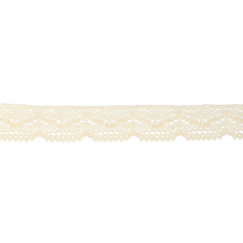 0.75" Ivory Scalloped Lace Trim by Celebrate It®