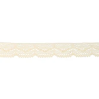 0.75" Ivory Scalloped Lace Trim by Celebrate It®