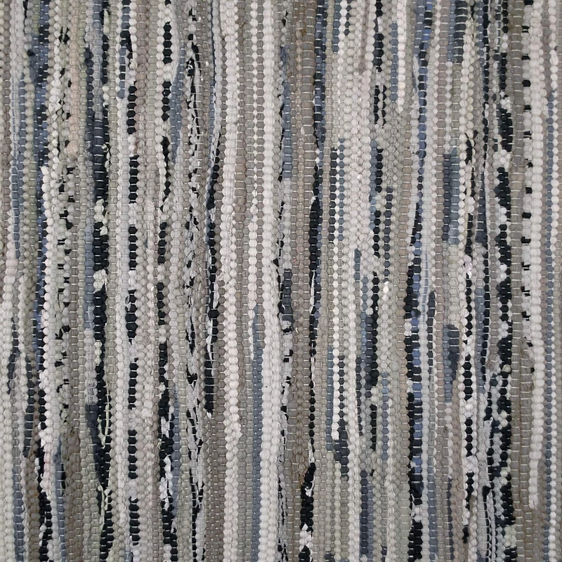 DII® Multi Gray Rag Rug, 2.25ft. x 6ft.