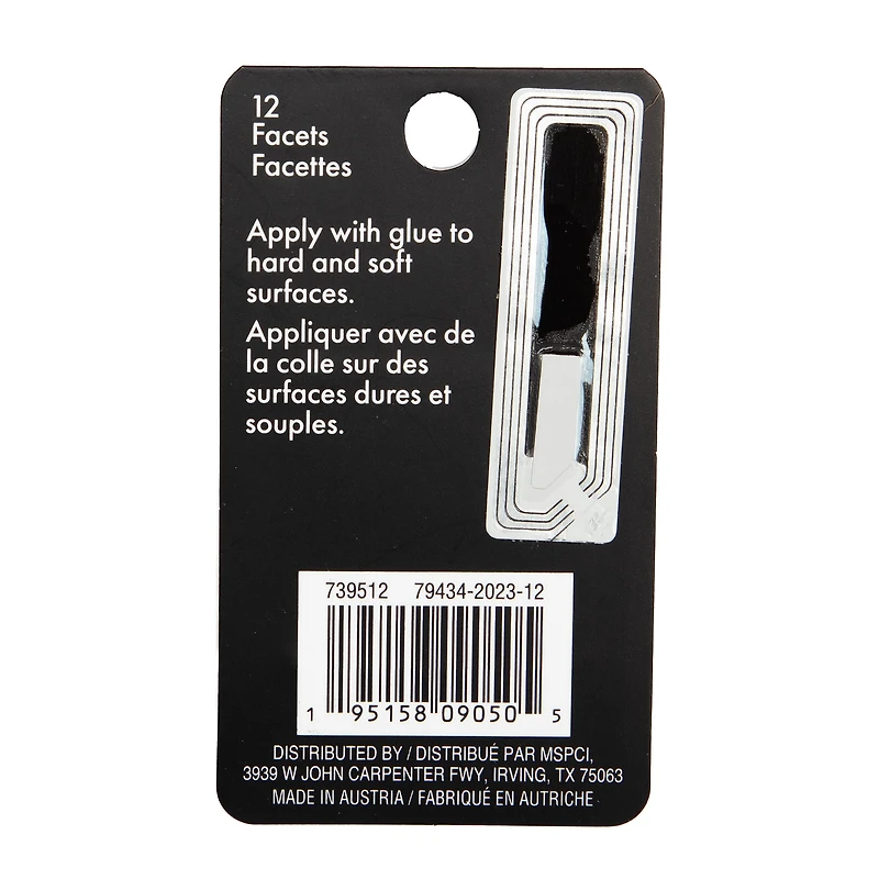 7.5mm Crystal Flame Glue-On Austrian Crystals by Bead Landing™, 10ct.