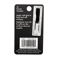 7.5mm Crystal Flame Glue-On Austrian Crystals by Bead Landing™, 10ct.