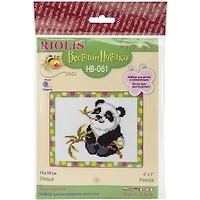 RIOLIS Panda Counted Cross Stitch Kit
