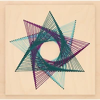 Leisure Arts® Spiral Stitched String Art Shadow Box Kit