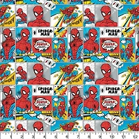 Camelot® Fabrics Spider-Man Comic Cotton Fabric