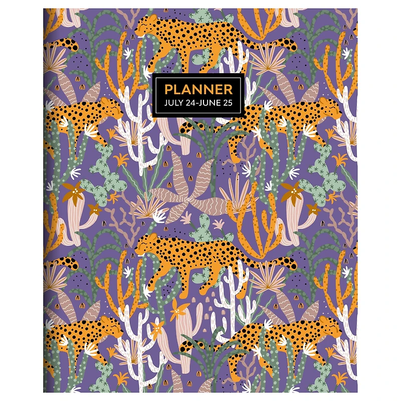 TF Publishing 2024-2025 Large Jungle Cat Monthly Planner