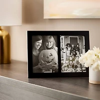 Simply Essentials™ 2 Opening 5" x 7" Black Frame by Studio Décor®