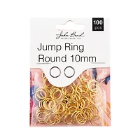 John Bead Must Have Findings 10mm Jump Rings