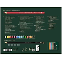 Faber-Castell Polychromos & Graphite Matte Gift Set