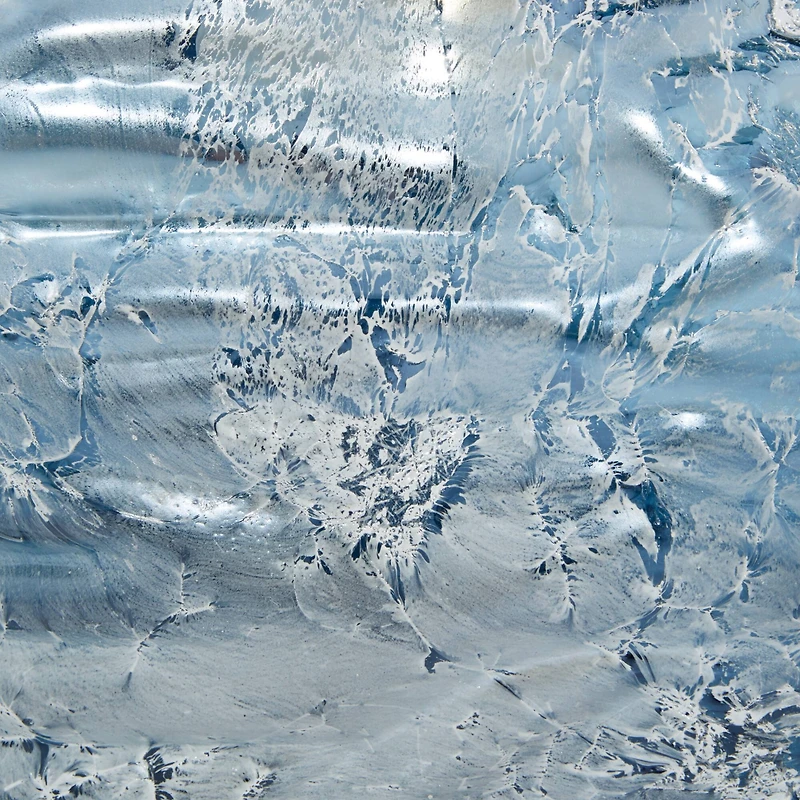 The Novogratz Blue Contemporary Glass Vase Set