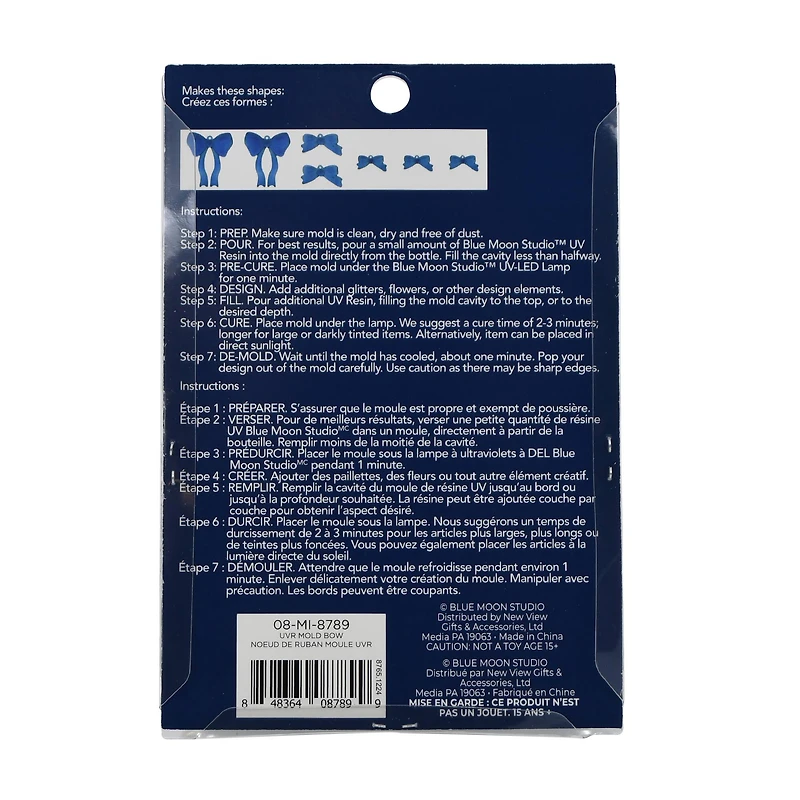 Blue Moon Studio™ UV Resin Craft Bows Mold