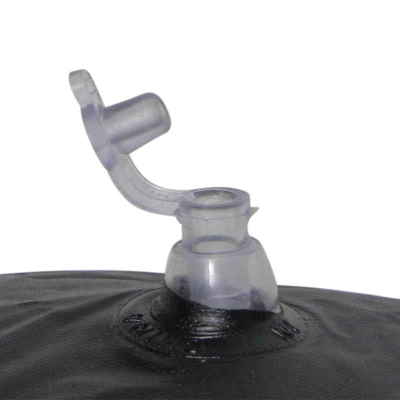 Swim Central 51" Yellow & Black Shark Inflatable Wet-Ski Pool Squirter with Gripped Handles