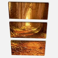 Designart - Magic Morning at the Fall Park